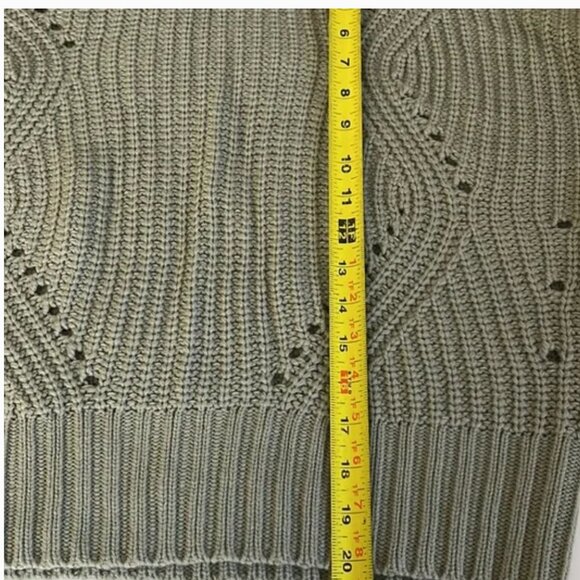 Moon and Madison , sage green sweater, size small - Picture 6 of 6